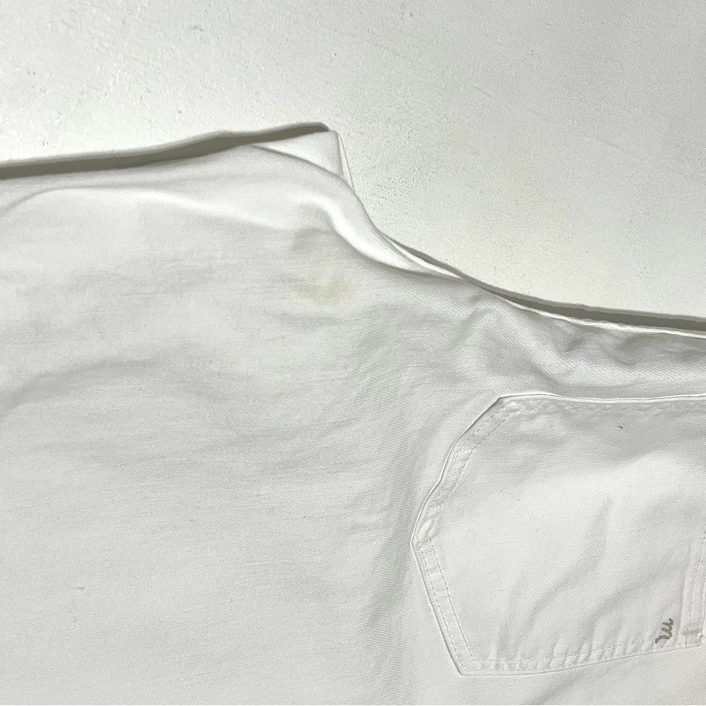 Madewell Woman White Wide Legs Crops Jeans Size 29 - Picture 13 of 14